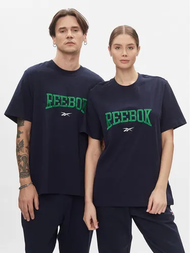 Reebok T-Shirt Classics Varsity T-Shirt HS9182 Dunkelblau