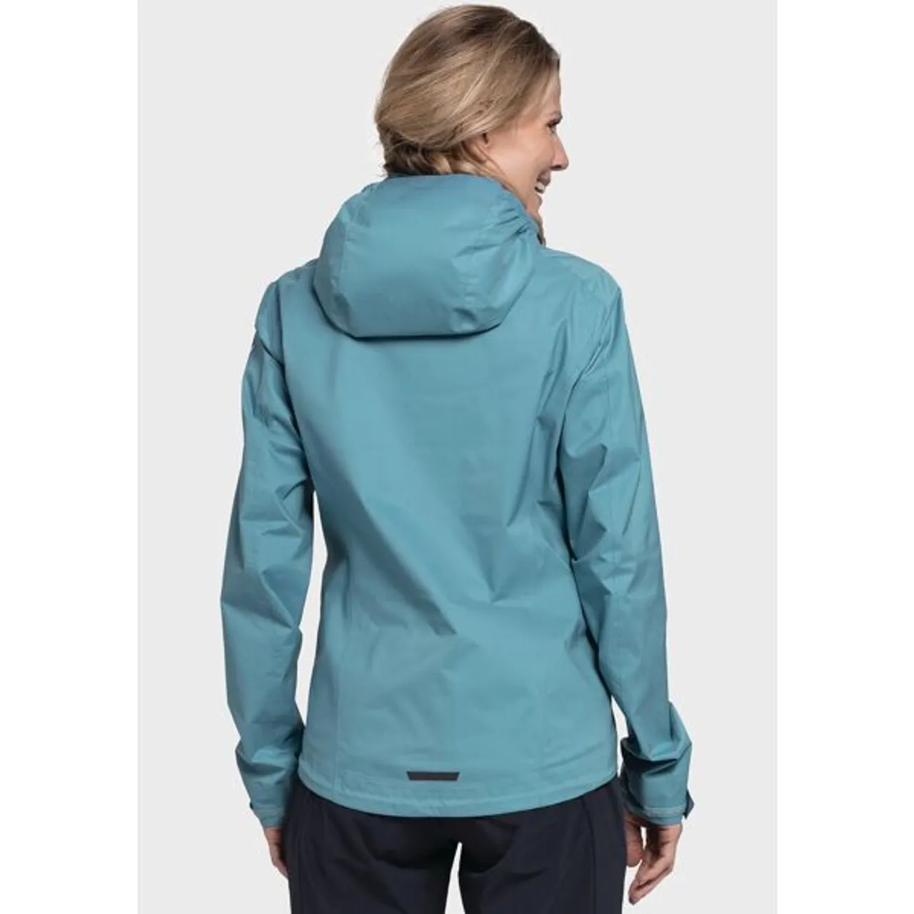 Regenjacke SCHÖFFEL "2.5L Jacket Tarvis L" Gr. 38, blau (8225, blau) Damen Jacken