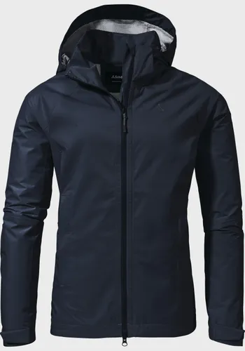 Regenjacke SCHÖFFEL "Jacket Easy XT L" Gr. 44, blau (8820, blau) Damen Jacken Sportjacken
