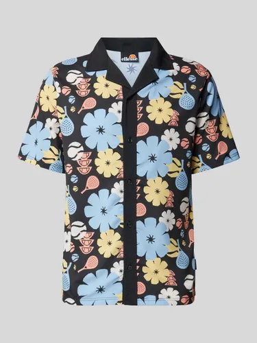 Regular Fit Freizeithemd mit floralem Print Modell 'LUMI'