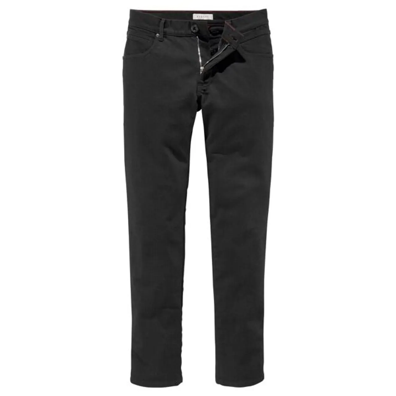 Regular-fit-Jeans BUGATTI "Flexcity" Gr. 38, Länge 32, schwarz (black) Herren Jeans Regular Fit
