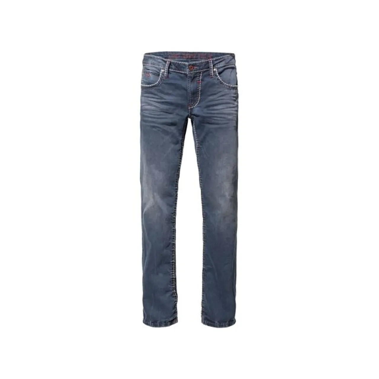 Regular-fit-Jeans CAMP DAVID Gr. 33, Länge 34, blau Herren Jeans Regular Fit