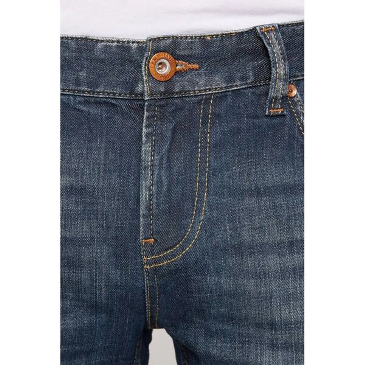 Regular-fit-Jeans CAMP DAVID Gr. 34, Länge 32, blau Herren Jeans Regular Fit