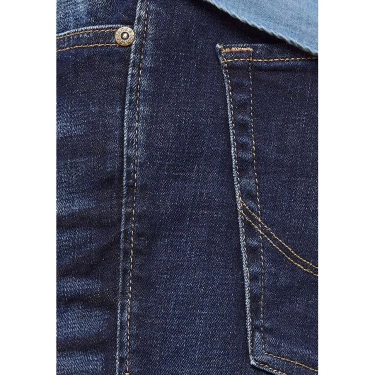 Regular-fit-Jeans JACK & JONES "CLARK JJORIGINAL" Gr. 31, Länge 30, blau (blue, used) Herren Jeans Regular Fit