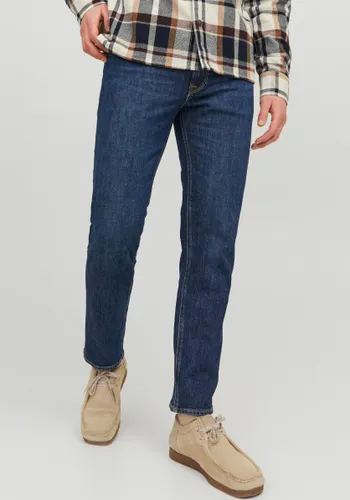 Regular-fit-Jeans JACK & JONES "CLARK ORIGINAL" Gr. 31, Länge 34, blau (blue denim) Herren Jeans Regular Fit