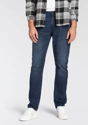 Regular-fit-Jeans ONLY & SONS "ONSWEFT REGULAR ONE BOX" Gr. 30, Länge 34, blau (medium blue denim) Herren Jeans Regular Fit