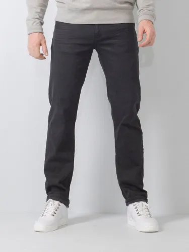 Regular-fit-Jeans PETROL INDUSTRIES "RILEY" Gr. 32, Länge 32, schwarz (black) Herren Jeans Regular Fit
