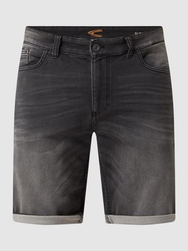 Regular Fit Jeansshorts aus Sweat Denim Modell 'Madison'