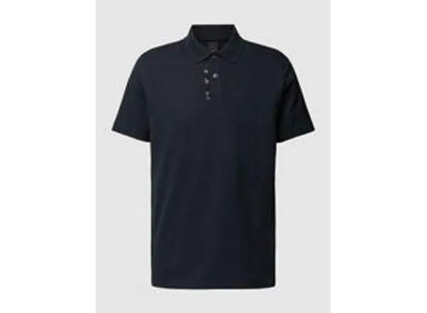 Regular Fit Poloshirt mit Label-Print Modell 'RAMON3'