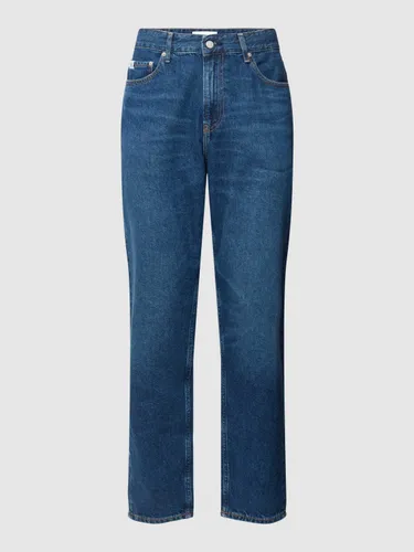 Regular Tapered Fit Jeans mit 5-Pocket-Design