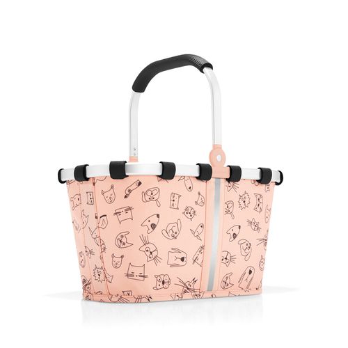Reisenthel Kids carrybag XS cats and dogs rose