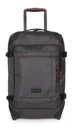 Reisetasche EASTPAK "TRANVERZ S" Gr. B/H/T: 33 cm x 51 cm x 25 cm, grau (grau, rot) Taschen Handgepäck