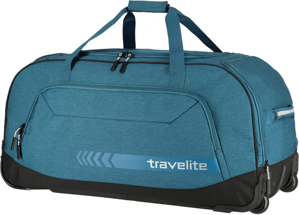 Reisetasche TRAVELITE "Kick Off XL, 77 cm" Gr. B/H/T: 77 cm x 41 cm x 38 cm, blau (petrol) Taschen Reisetaschen