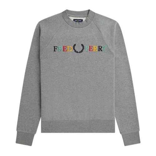 Reissues Fleece Crewneck Sweatshirt Fred Perry