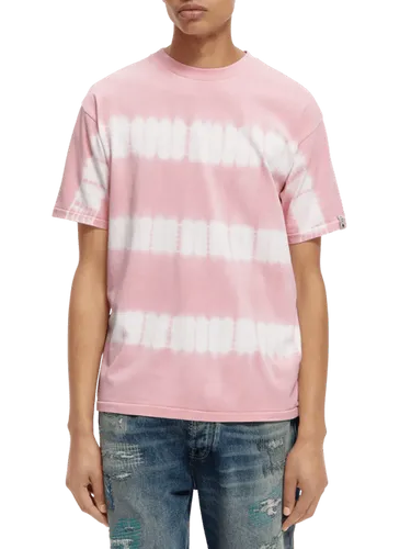 Relaxed Fit T-Shirt aus Bio-Material mit „Tie-Dye“-Effekt - Größe XXL - Multicolor - Mann - T-Shirt - Scotch & Soda