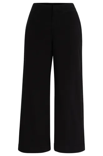 Relaxhose BOSS ORANGE "C_Tahiana-D Premium Damenmode" Gr. 44, N-Gr, schwarz (black001) Damen Hosen Freizeithosen