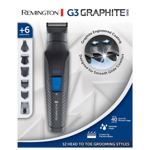 Remington - G3 Graphite Groom Kit PG3000 Rasierer & Enthaarungstools Herren