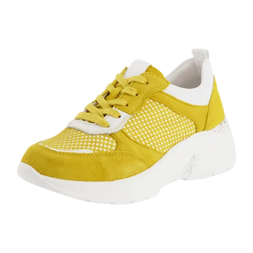 Remonte Wedge Sneakers für Damen, gelb