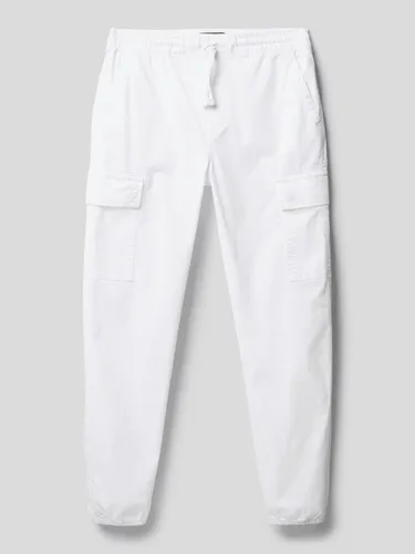Replay Cargohose mit Label-Detail in Weiss