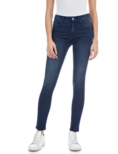 Replay Damen Jeans LUZIEN - Skinny Fit - Blau -Dark Blue