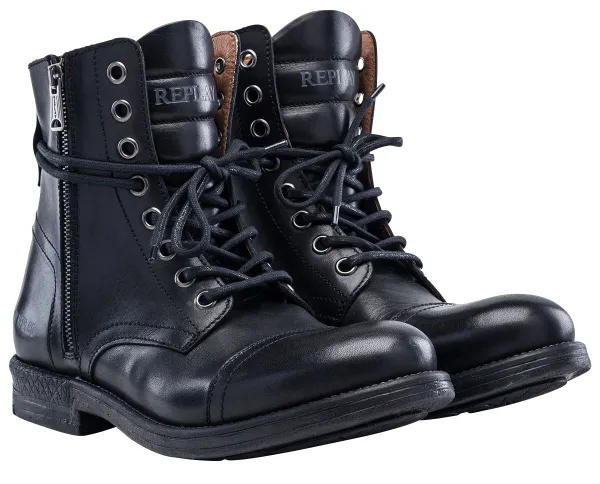 Replay Footwear Black Boots Boot schwarz in EU41