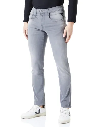 Replay Herren Jeans Anbass Slim-Fit Hyperflex aus