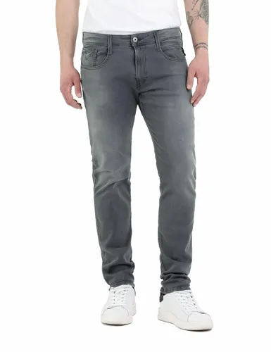 Replay Herren Jeans Anbass Slim-Fit mit Comfort Stretch