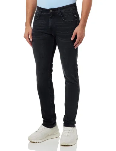 Replay Herren Jeans Anbass Slim-Fit mit Stretch