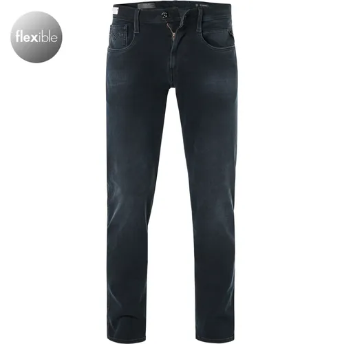 Replay Herren Jeans blau Baumwoll-Stretch Slim Fit