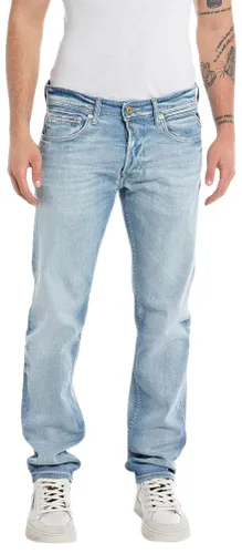 Replay Herren Jeans Grover Straight-Fit aus Comfort Denim