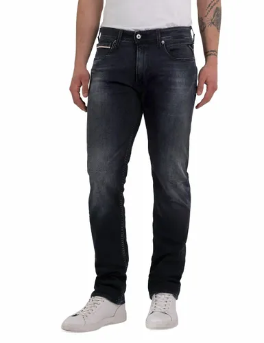 Replay Herren Jeans Grover Straight-Fit mit Comfort Stretch