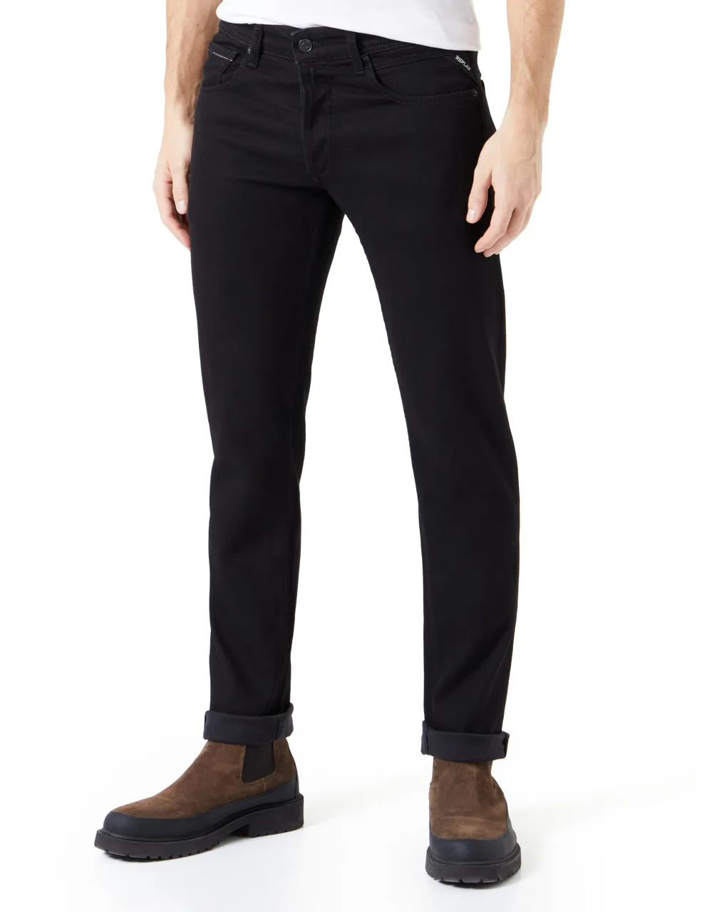Replay Herren Jeans Grover Straight-Fit mit Stretch