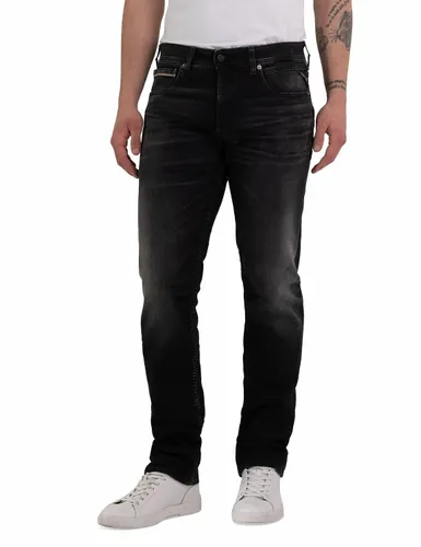 Replay Herren Jeans Grover Straight-Fit mit Super Stretch