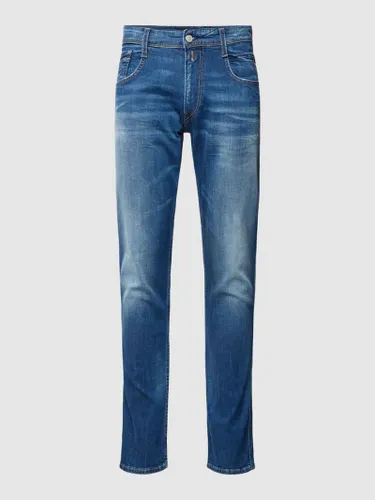 Replay Jeans im 5-Pocket-Design Modell 'ANBASS' in Jeansblau