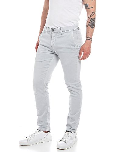REPLAY Jeans Slim Fit ZEUMAR - Hyperflex hellgrau | 30/L32