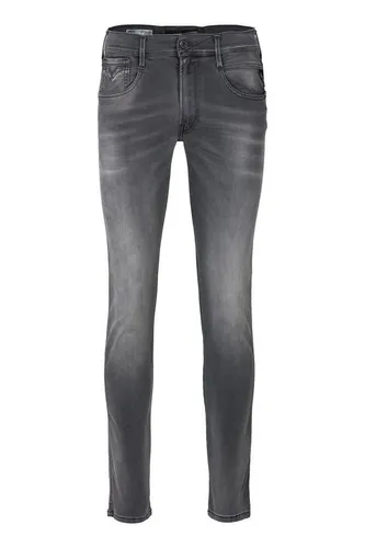 Replay Slim-fit-Jeans 11.5 OZ HYPERFLEX BLACK STRETCH DENIM