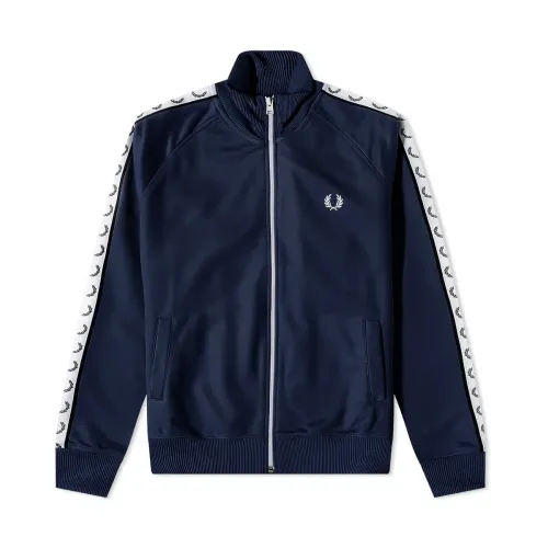 Retro Taped Track Jacket Fred Perry
