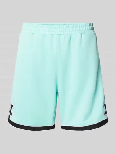 REVIEW Shorts mit elastischem Bund in Tuerkis