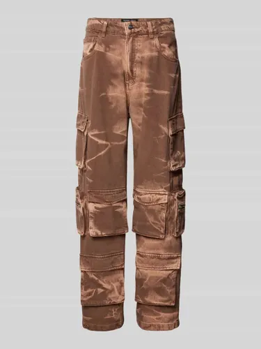 Review X MATW Loose Fit Cargohose mit Camouflage-Muster - REVIEW X MATW in Taupe