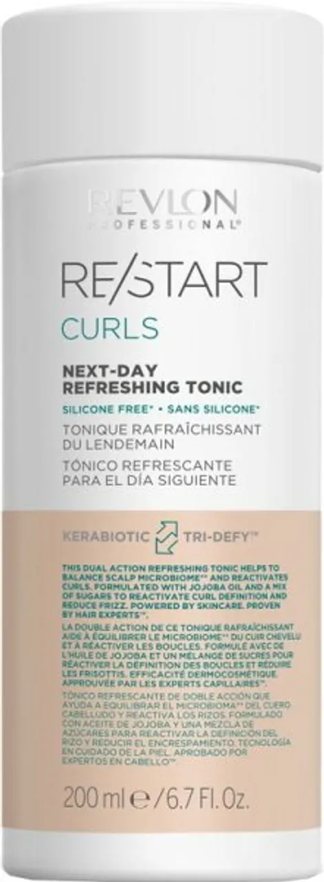Revlon Professional Restart Curls Next-Day Refreshing Tonic 200 ml