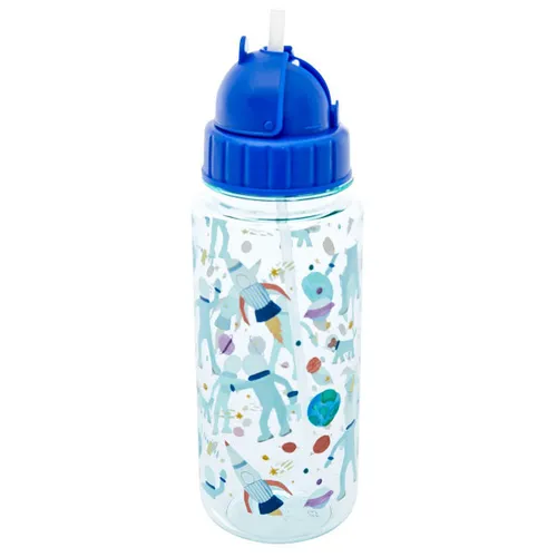 Rice - Plastic Kids Drinking Bottle - Trinkflasche Gr 500 ml blau