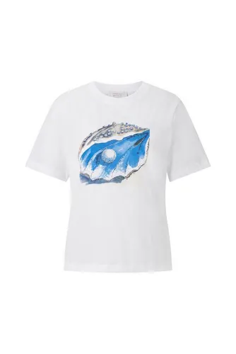 Rich & Royal T-Shirt elegant fit T-Shirt with seashell p