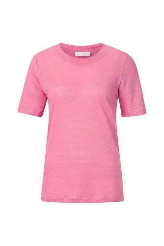 Rich & Royal T-Shirt Linen T-Shirt, sorbet pink