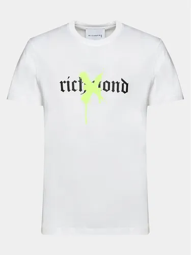 Richmond X T-Shirt Ulsoy UMP24052TS Weiß Regular Fit