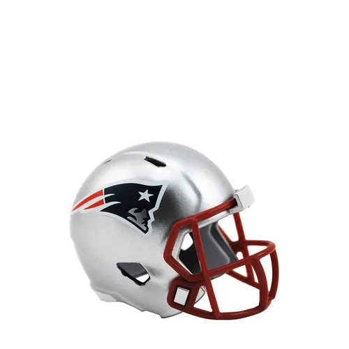 Riddell NFL New England Patriots Pocket Size Helmet, Rot/blau/weiß ONE