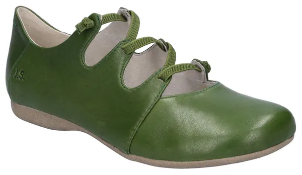 Riemchenballerina JOSEF SEIBEL "Fiona 04" Gr. 38, grün (olivgrün) Damen Schuhe Spangenschuhe
