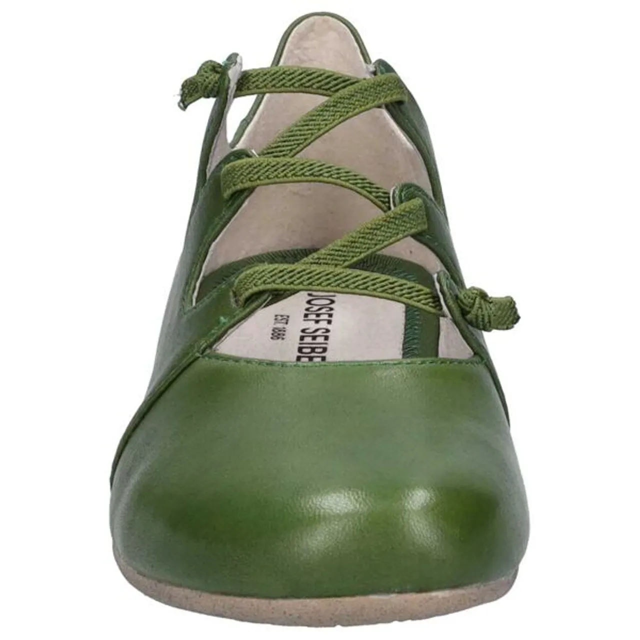 Riemchenballerina JOSEF SEIBEL "Fiona 04" Gr. 41, grün (olivgrün) Damen Schuhe Spangenschuhe