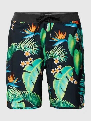 Rip Curl Badehose mit Allover-Muster Modell 'MIRAGE HI COVE' in Black