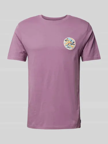 Rip Curl T-Shirt mit Label-Print Modell 'PASSAGE' in Flieder