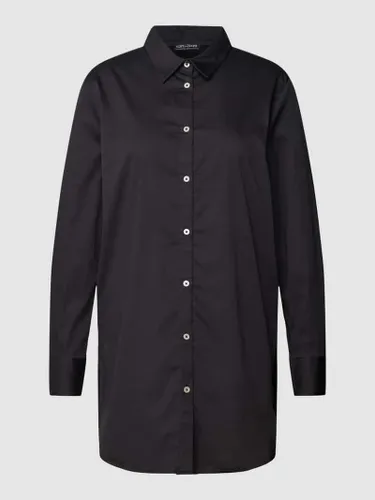 Risy & Jerfs Hemdbluse mit durchgehender Knopfleiste Modell 'Lugo' in Black